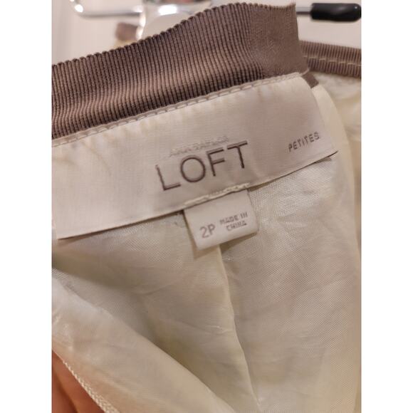 Loft Zebra Print Pencil Skirt - Picture 4 of 7